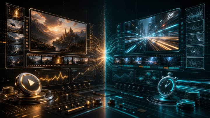 Capa de comparação entre Seedance 2.0 e Seedance 2.0 Fast