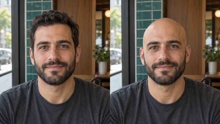 What Would I Look Like Bald? Try a Photo Preview