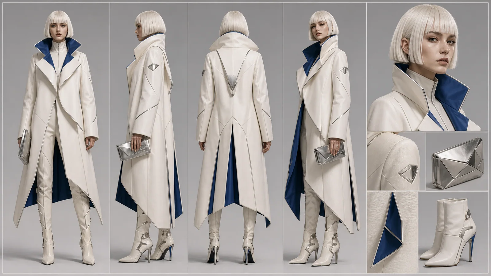Ficha de Personagem de Moda gerada com LumiYing